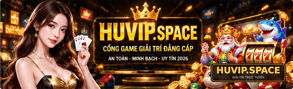 Huvip được định hướng theo phong cách giải trí trực tuyến hiện đại, dễ nhận diện